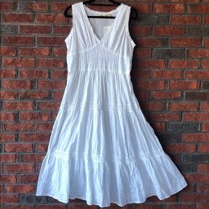 S.R. Fashion White Dress